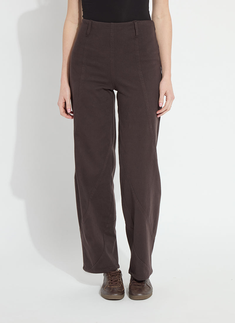 Lysse Amabel Seamed Barrel (31" Inseam) Black