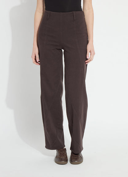Lysse Amabel Seamed Barrel (31" Inseam) Black
