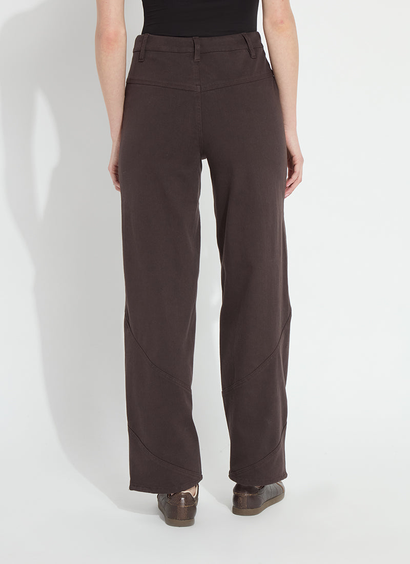 Lysse Amabel Seamed Barrel (31" Inseam) Black