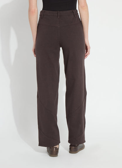 Lysse Amabel Seamed Barrel (31" Inseam) Black
