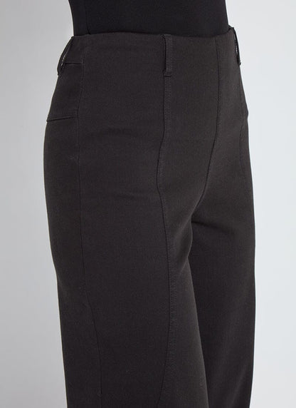 Lysse Amabel Seamed Barrel (31" Inseam) Black