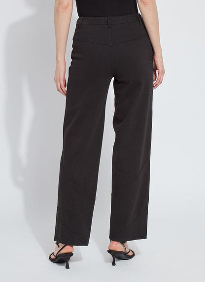 Lysse Amabel Seamed Barrel (31" Inseam) Black