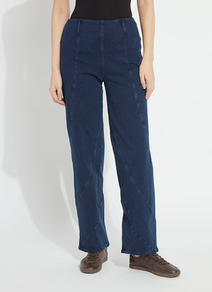 Lysse Amabel Seamed Barrel (31" Inseam) Black