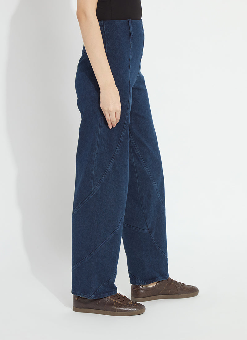 Lysse Amabel Seamed Barrel (31" Inseam) Black