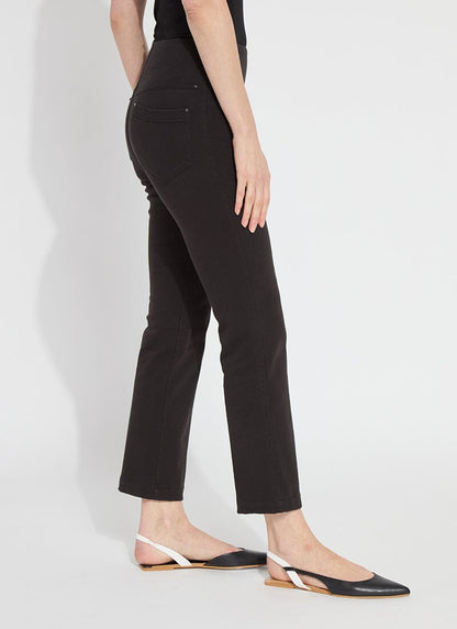 Lysse Ankle Denim Baby Bootcut (27" Inseam) Mid Wash