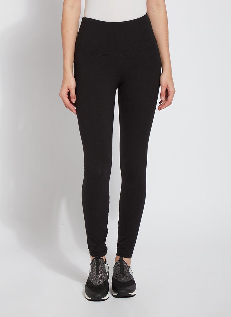 Lysse Flattering Cotton Legging  Black