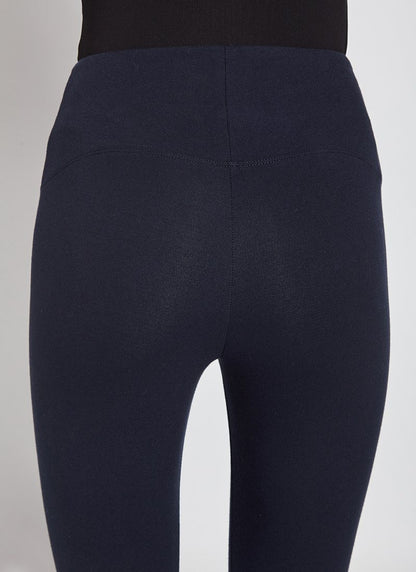 Lysse Flattering Cotton Crop Legging  Black