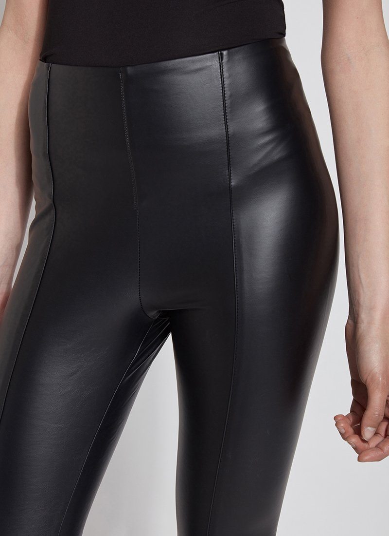 Lysse Hi Waist Vegan Leather Legging (28" Inseam) Black