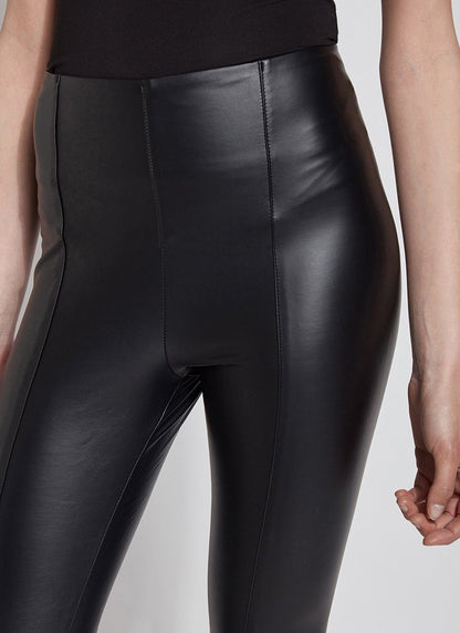 Lysse Hi Waist Vegan Leather Legging (28" Inseam) Black