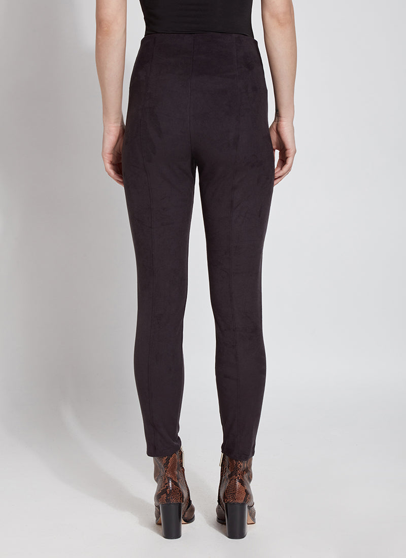 Lysse Hi Waist Suede Legging (28.5" Inseam) Black