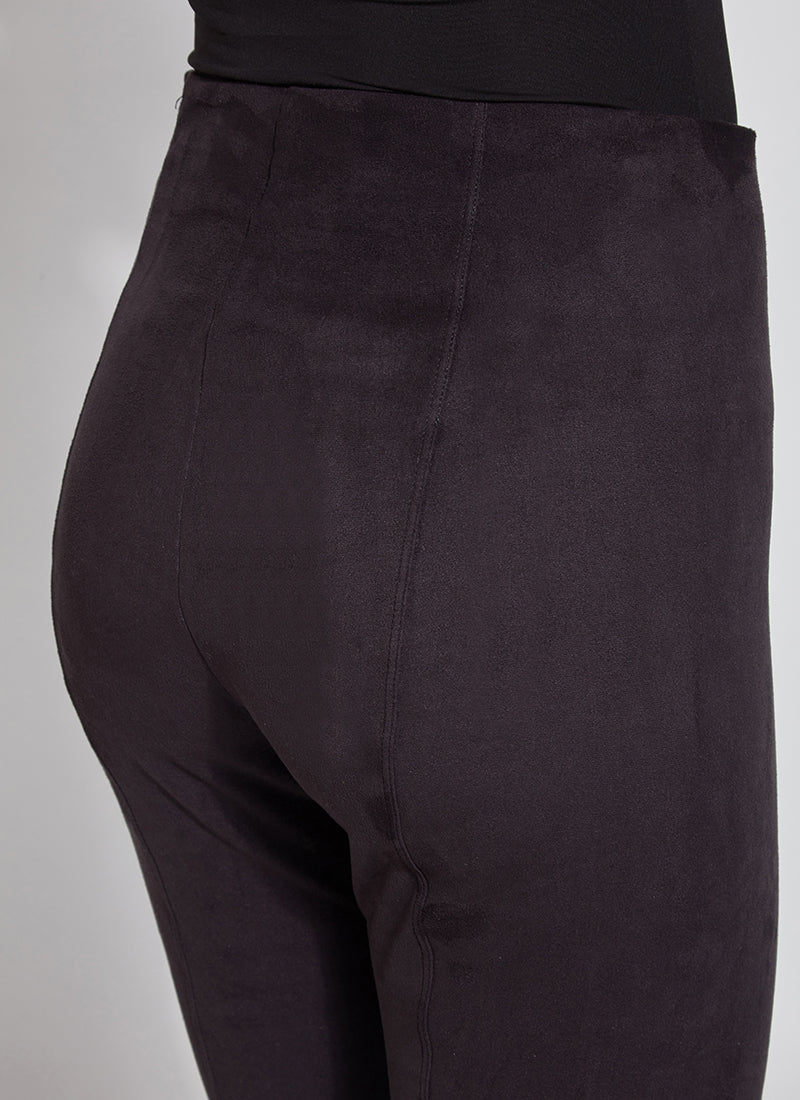Lysse Hi Waist Suede Legging (28.5" Inseam) Black