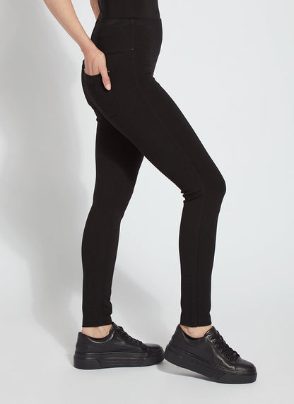 Lysse Ponte Toothpick Legging (29" Inseam) Black