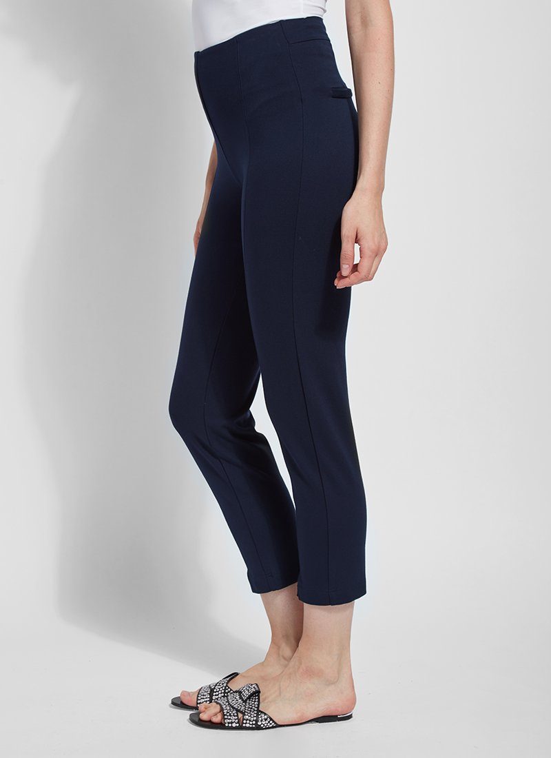 Lysse Wisteria Ankle Pant  True Navy