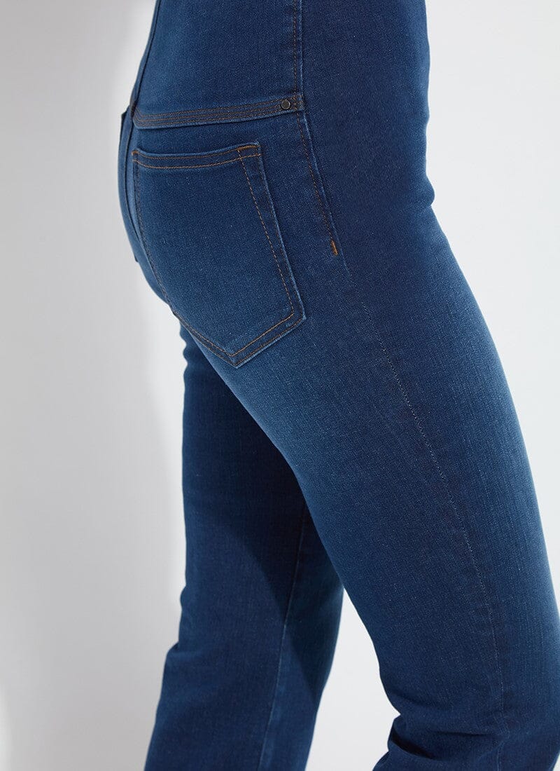 Lysse 'Holding Power' Premium Denim Baby Boot (27" Inseam) Indigo Black