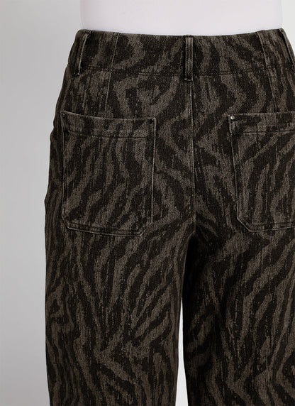 Lysse Leo Palazzo Denim (25" Inseam) Current Ripples