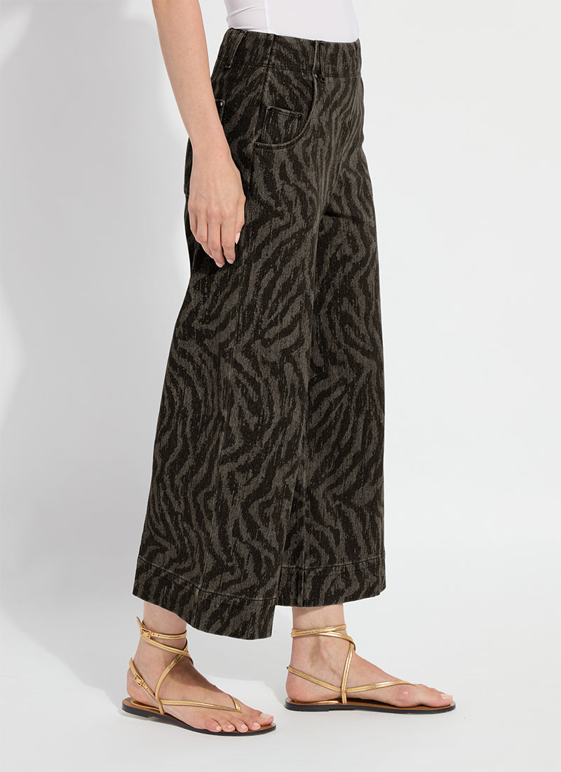 Lysse Leo Palazzo Denim (25" Inseam) Current Ripples