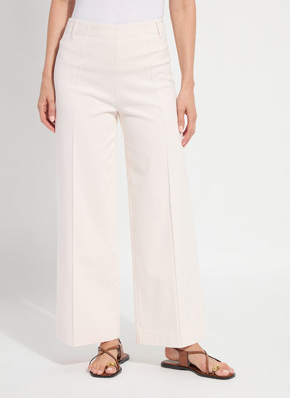 Lysse Nova Hi Waist Pintuck Denim (29.5" Inseam) Barely Pink