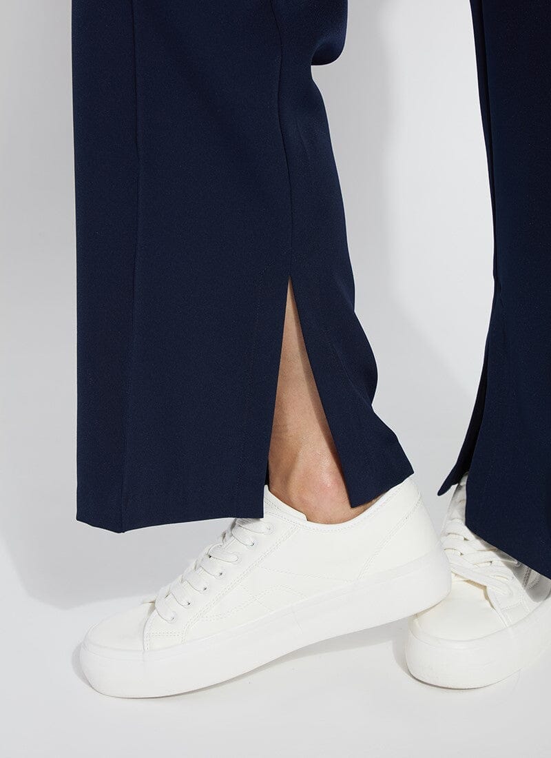 Lysse Genevieve Drawstring Trouser (28" Inseam) True Navy