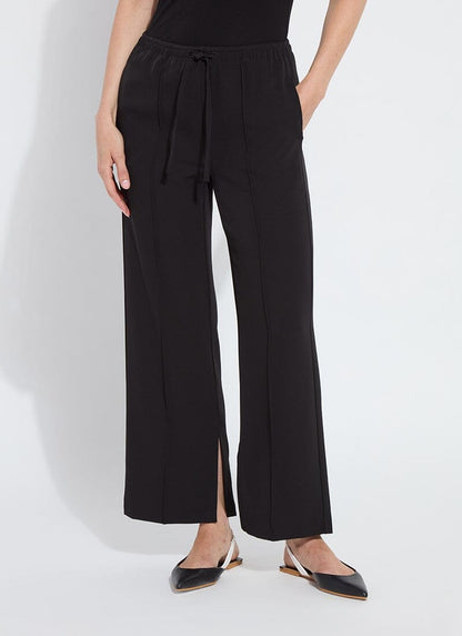 Lysse Genevieve Drawstring Trouser (28" Inseam) True Navy