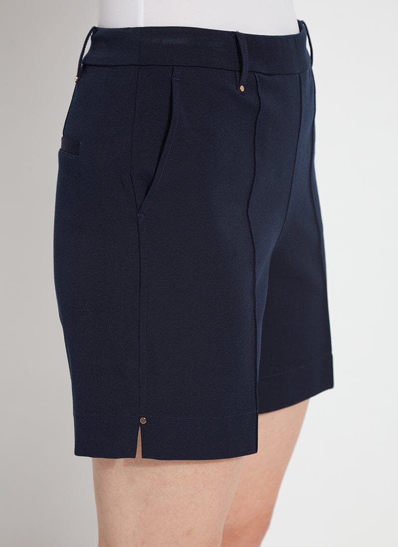 Lysse Amanda Twill Short (6" Inseam) True Navy