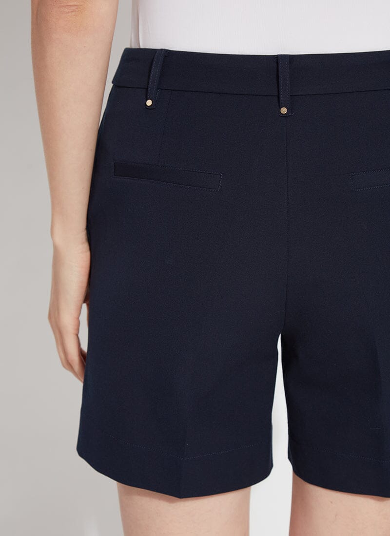 Lysse Amanda Twill Short (6" Inseam) True Navy