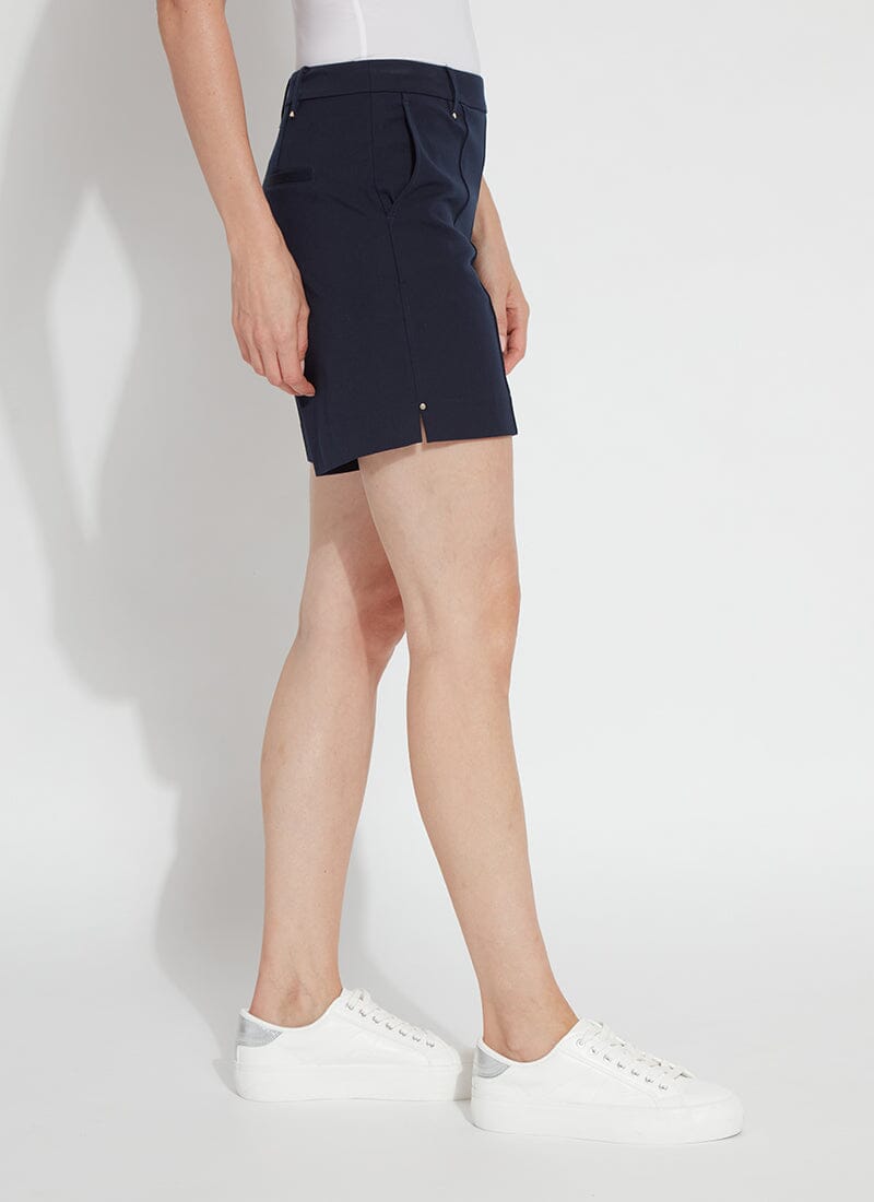 Lysse Amanda Twill Short (6" Inseam) True Navy