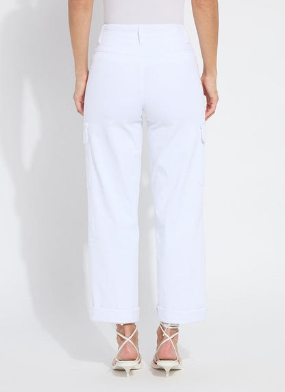 Lysse Scout Cuffed Cargo (27.5" Cuffed, 31" Uncuffed Inseam) Mid Wash