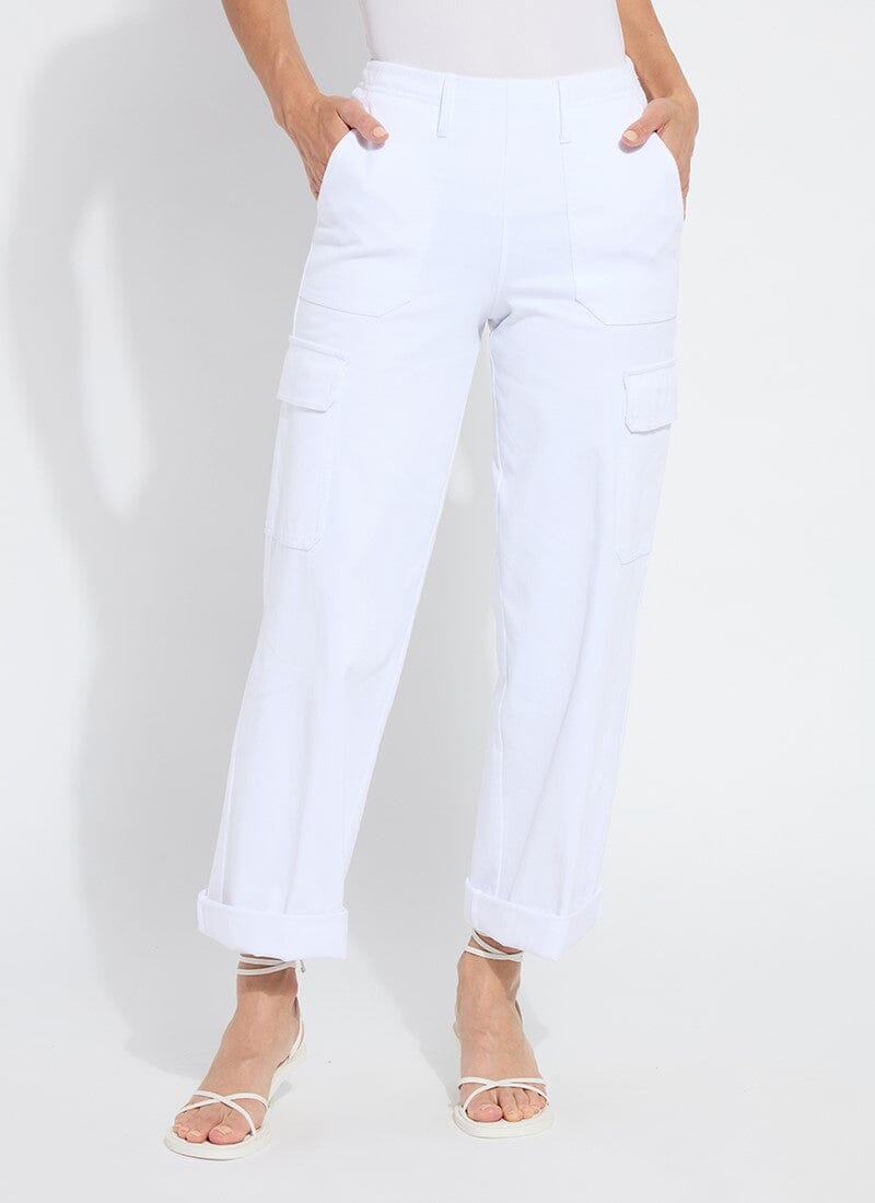 Lysse Scout Cuffed Cargo (27.5" Cuffed, 31" Uncuffed Inseam) Mid Wash