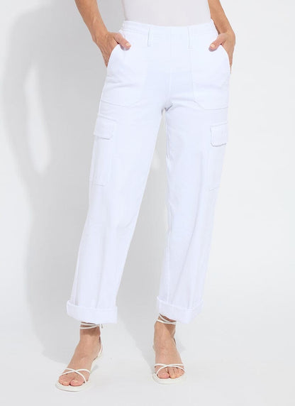 Lysse Scout Cuffed Cargo (27.5" Cuffed, 31" Uncuffed Inseam) Mid Wash