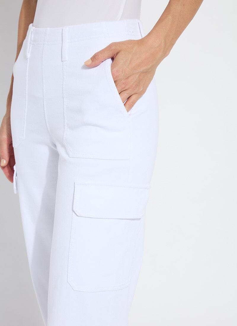 Lysse Scout Cuffed Cargo (27.5" Cuffed, 31" Uncuffed Inseam) Mid Wash