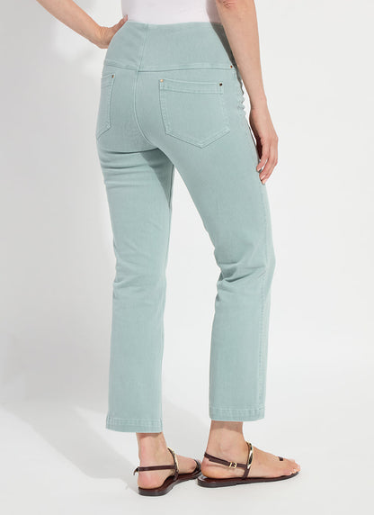 Lysse Ankle Denim Baby Bootcut - Antique Wash Detox Green (27" Inseam) Antique Wash Detox Green