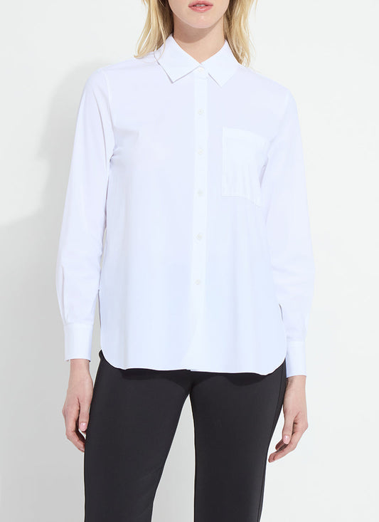 Lysse Schiffer 2.0 Button Down Shirt Black