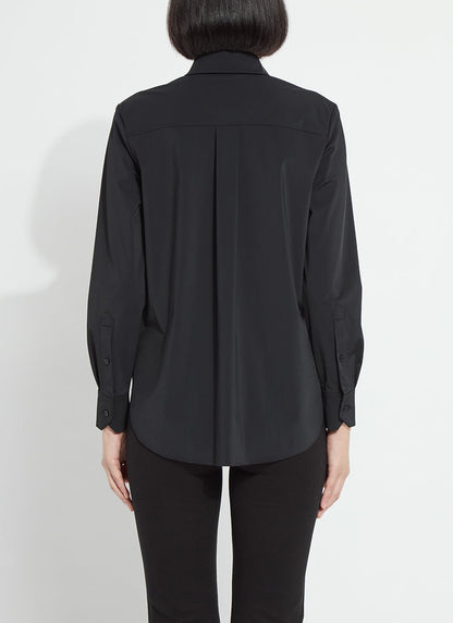 Lysse Schiffer 2.0 Button Down Shirt Black
