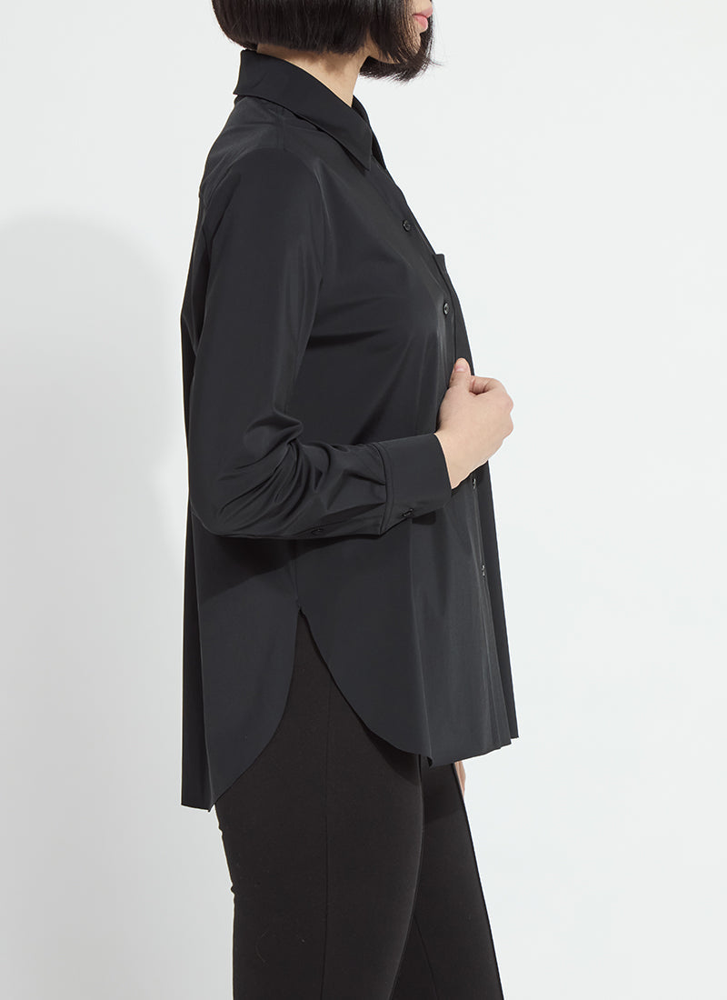 Lysse Schiffer 2.0 Button Down Shirt Black