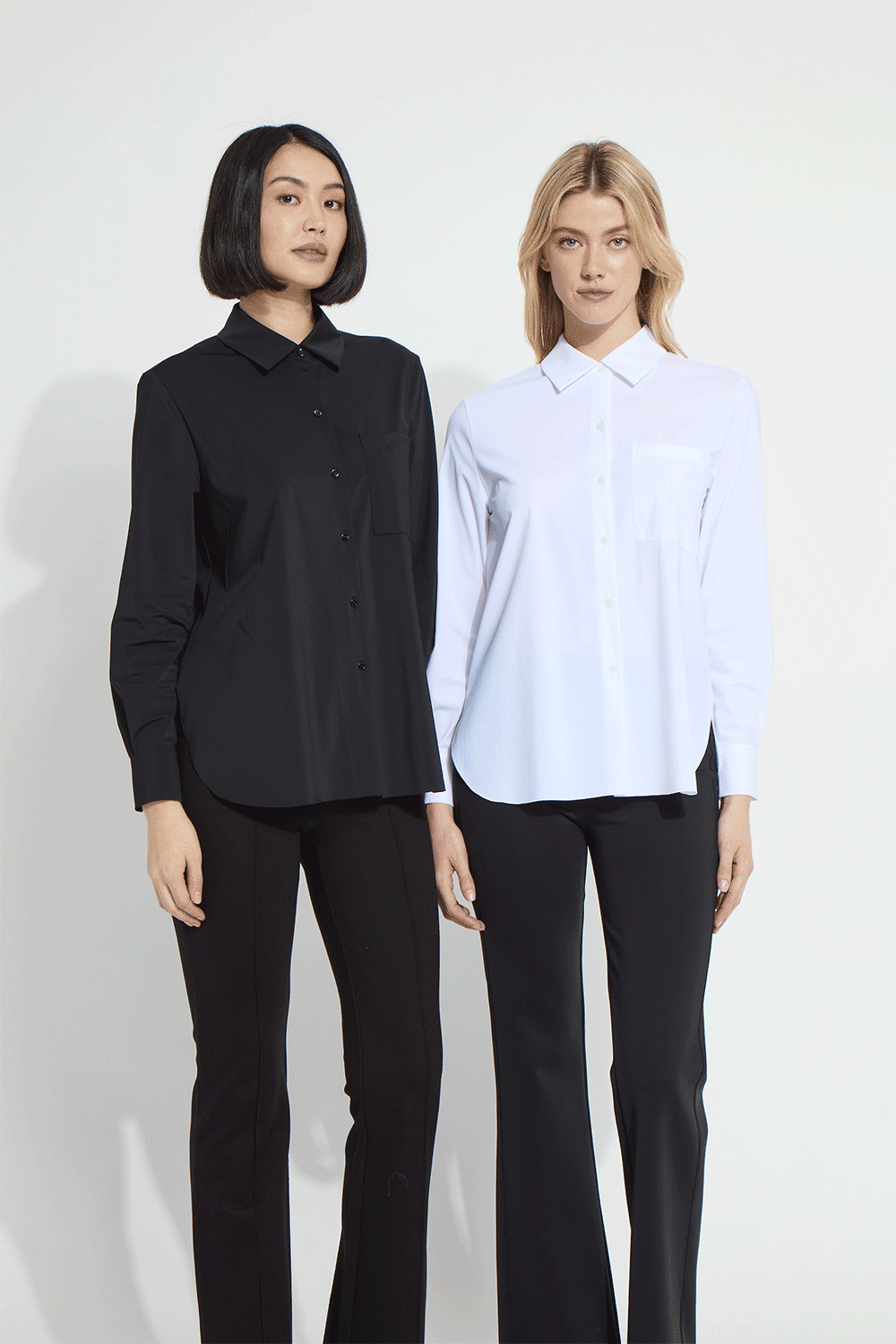 Lysse Schiffer 2.0 Button Down Shirt Black
