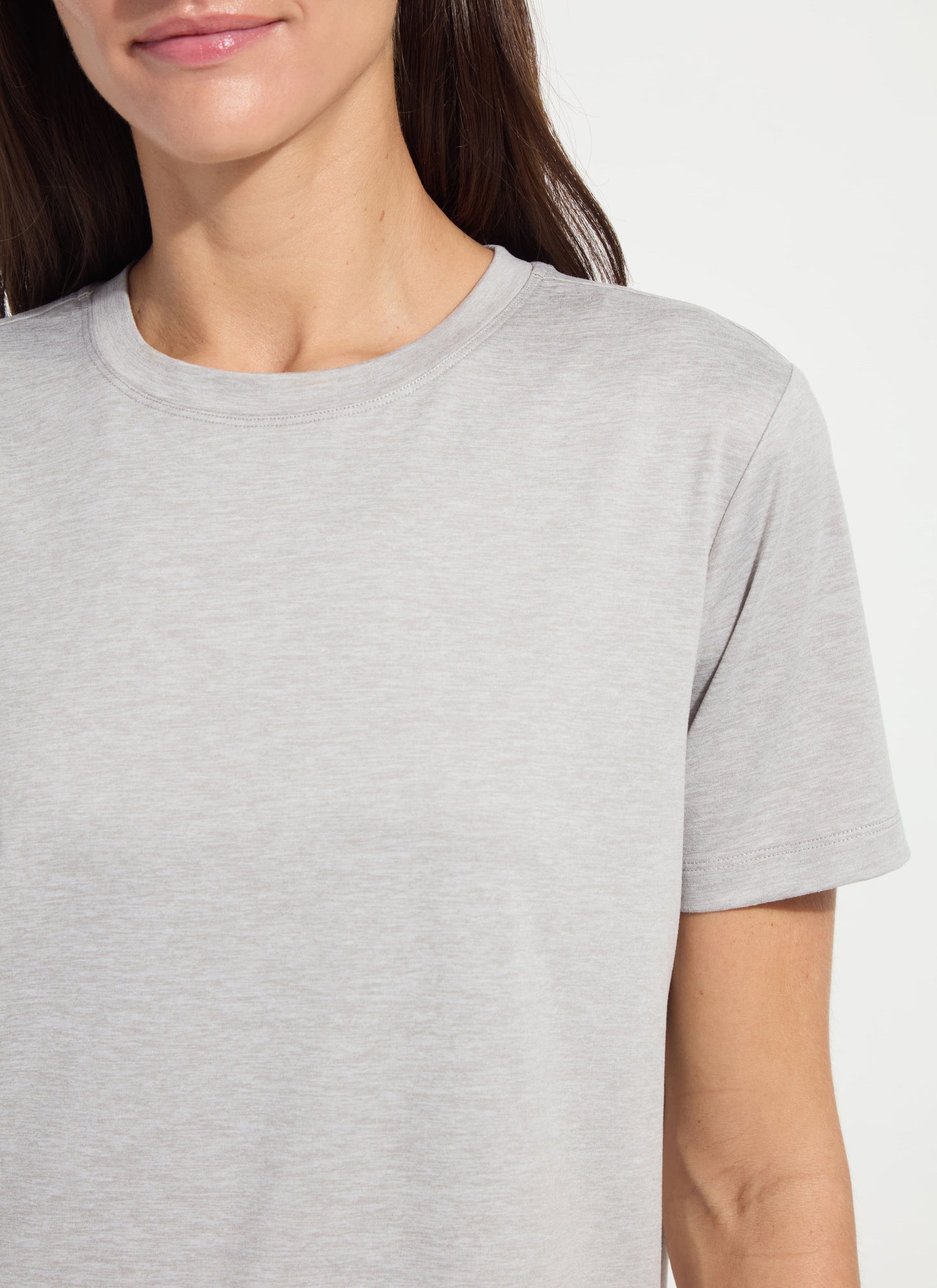 Lysse Perfect Box-Cut Tee White