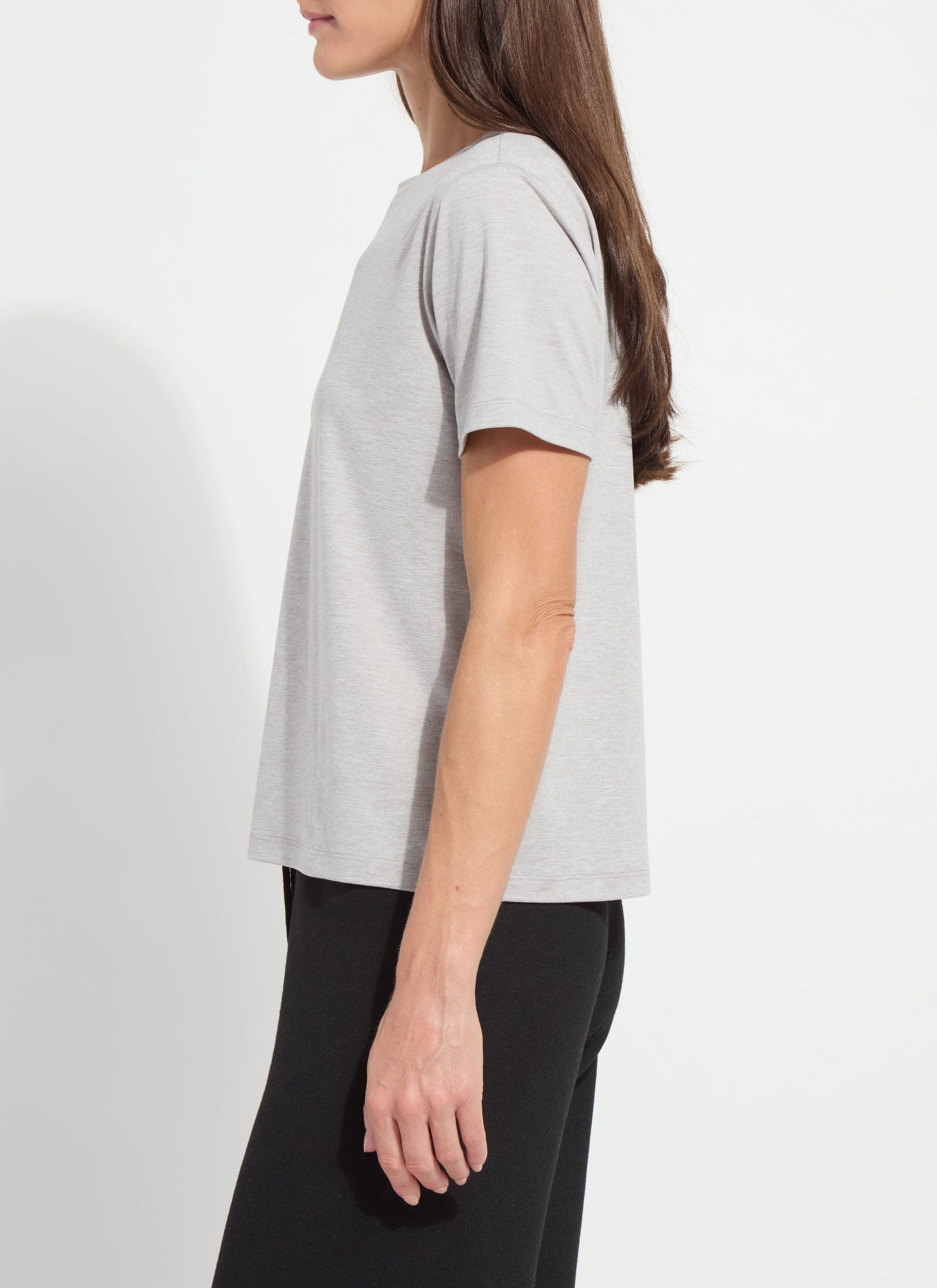 Lysse Perfect Box-Cut Tee White