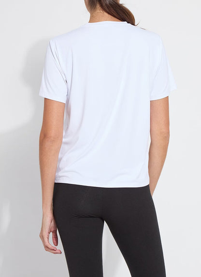 Lysse Perfect Box-Cut Tee White