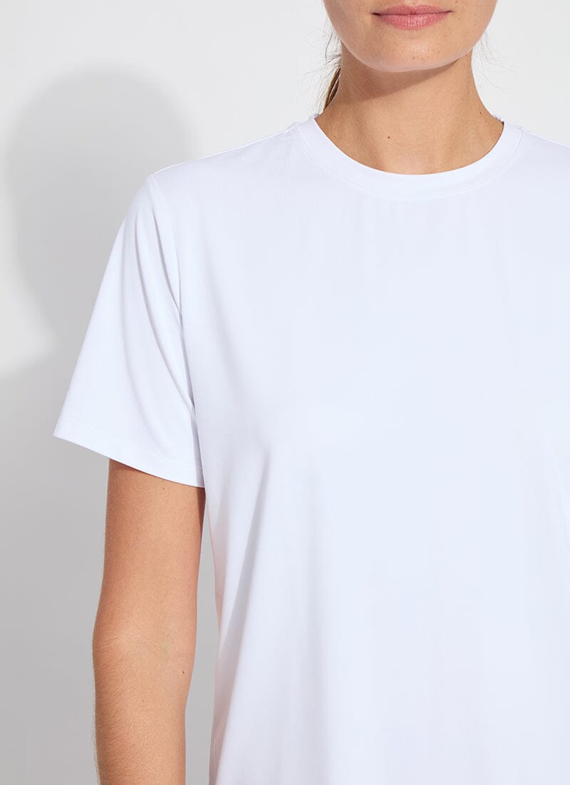 Lysse Perfect Box-Cut Tee White
