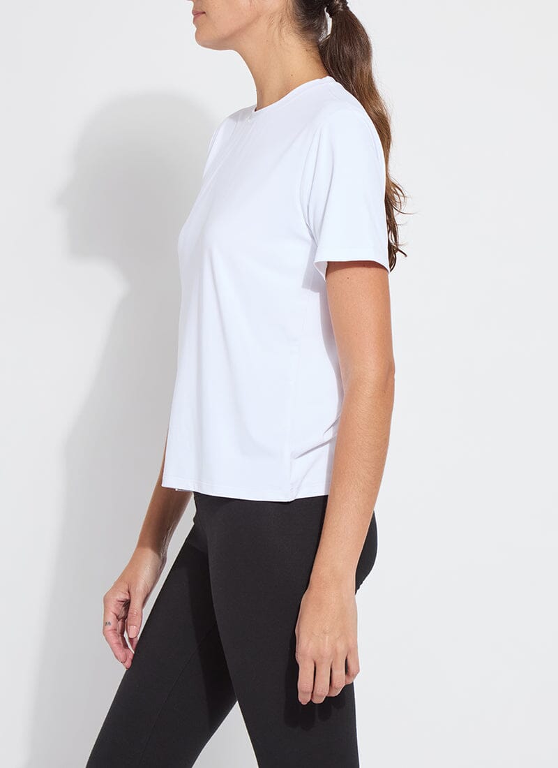 Lysse Perfect Box-Cut Tee White