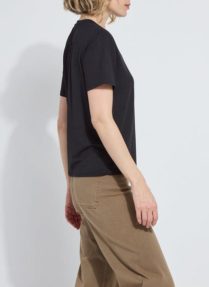 Lysse Perfect Box-Cut Tee White