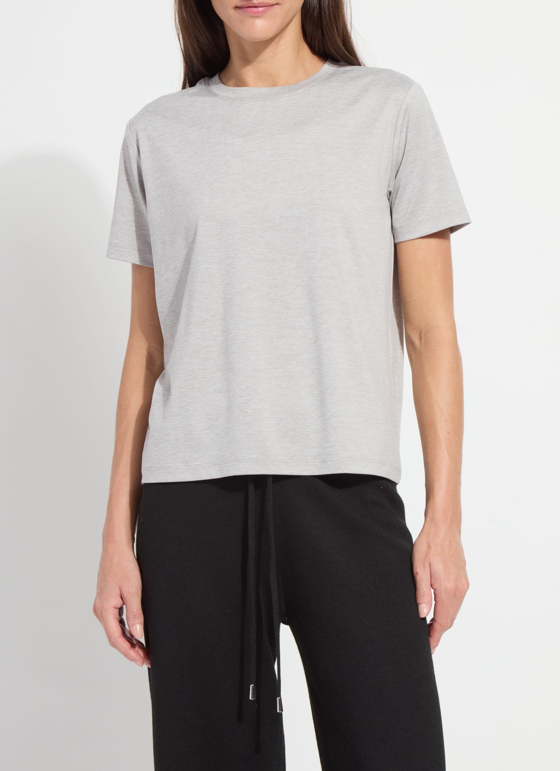 Lysse Perfect Box-Cut Tee White