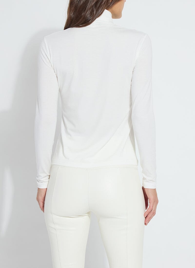 Lysse Essential Long Sleeve Turtleneck Off White