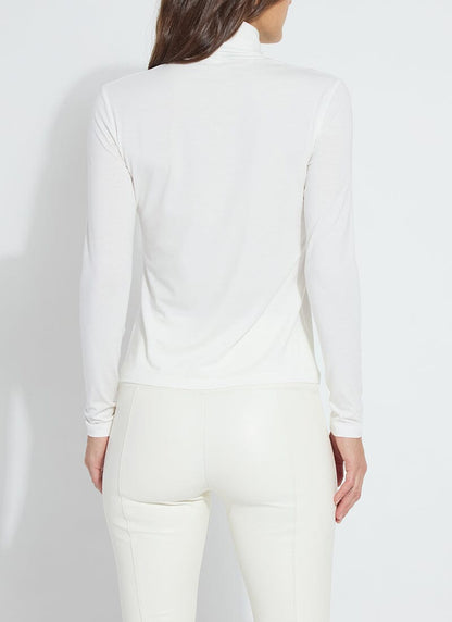 Lysse Essential Long Sleeve Turtleneck Off White