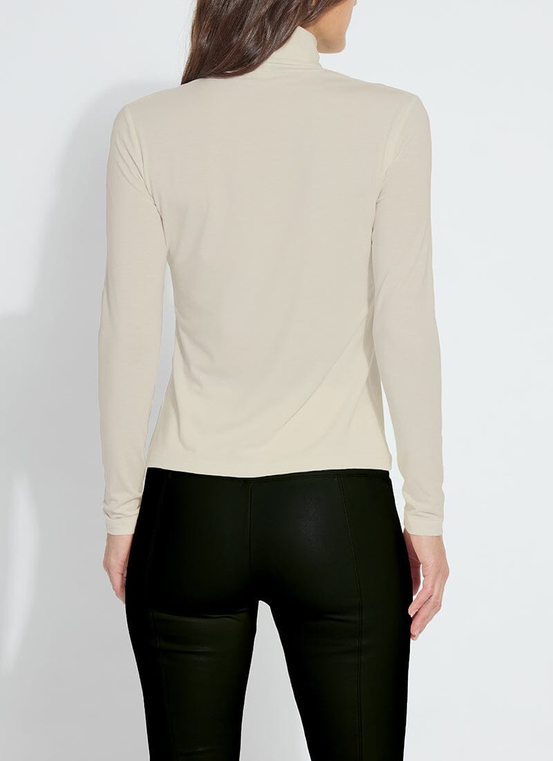 Lysse Essential Long Sleeve Turtleneck Off White