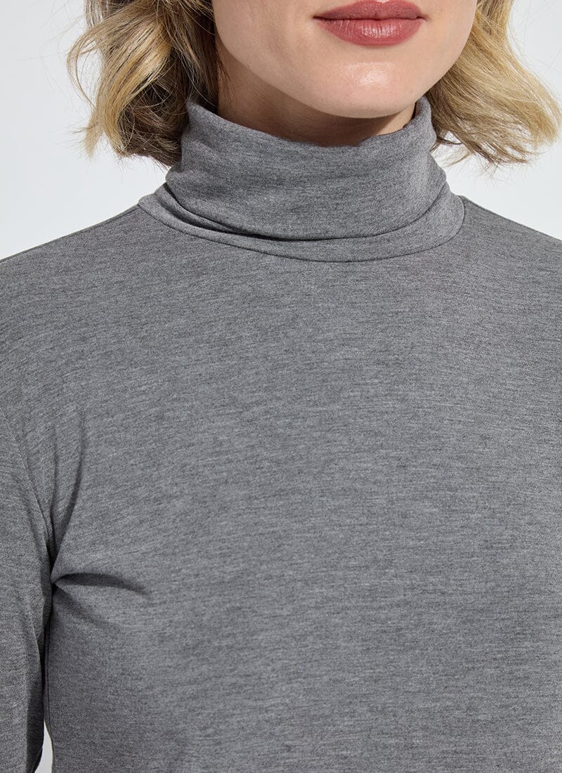 Lysse Essential Long Sleeve Turtleneck Off White
