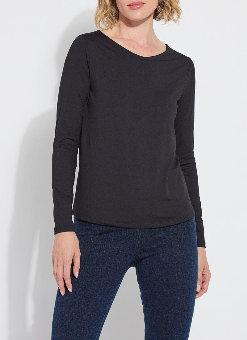 Lysse Lysséntial Long Sleeve Light Grey Melange