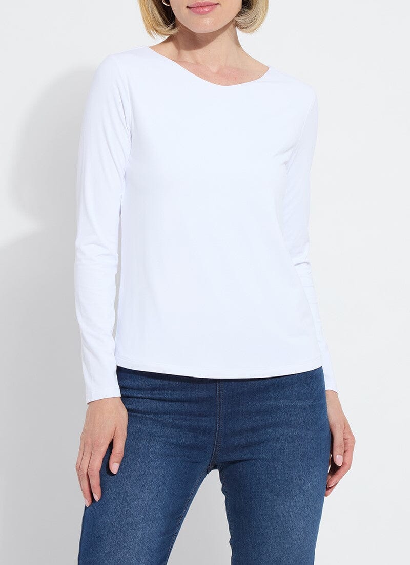 Lysse Lysséntial Long Sleeve Light Grey Melange