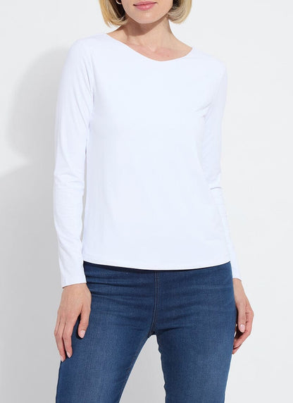 Lysse Lysséntial Long Sleeve Light Grey Melange