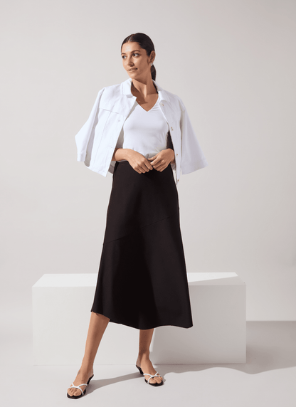 Lysse Essential V-Neck Shell White